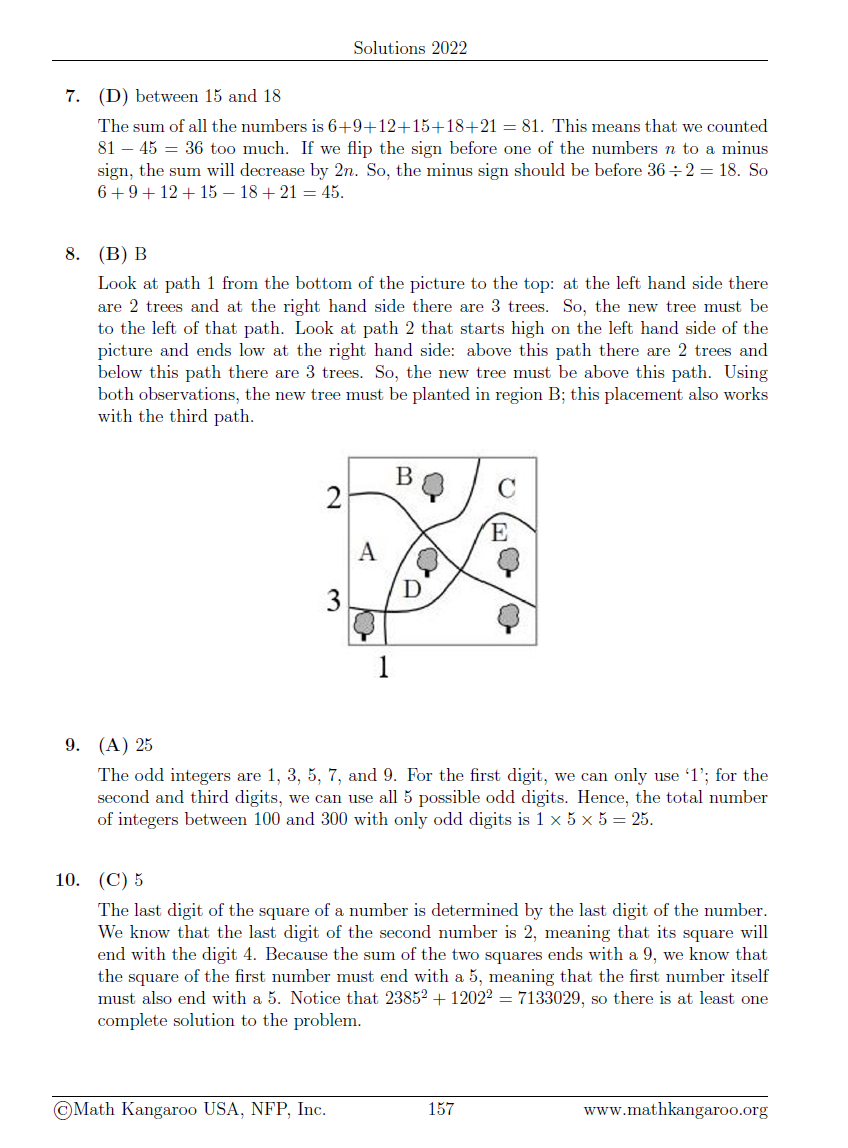 Grades 7 and 8 Even years (4)