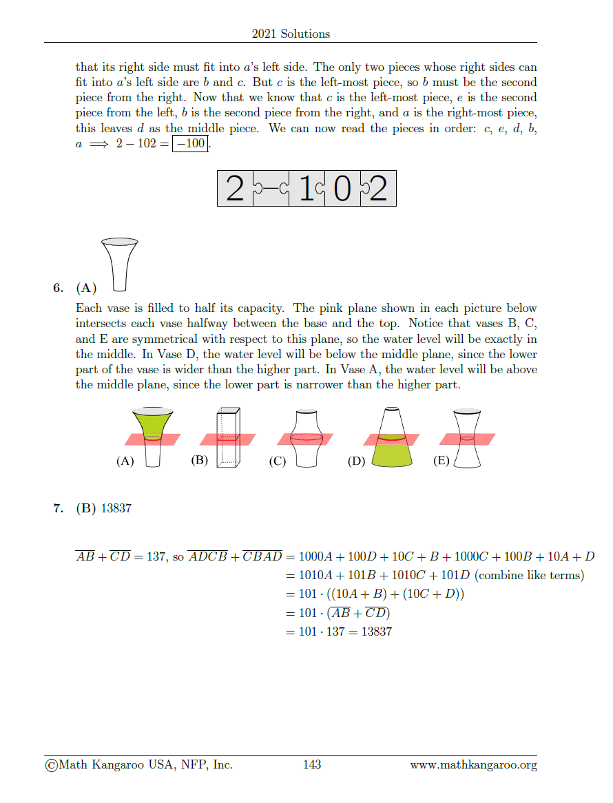 Grades 7 and 8 Odds Years (4)